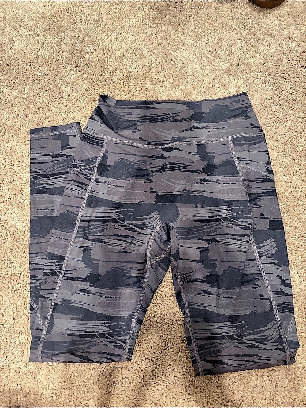 Alphalete Women's Abstract Athletic Leggings Size Medium
